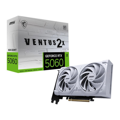 GEFORCE RTX5060 8G VENTUS 2X OC WHITE 8GB GDDR7 128BIT 1XHDMI 3XDP EKRAN KARTI