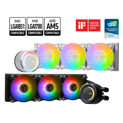 MAG CORELIQUID E360 WHITE 360MM ARGB CPU SIVI SOĞUTUCU (LGA 1150/1151/1155/1156/1200/1700/AM5 UY