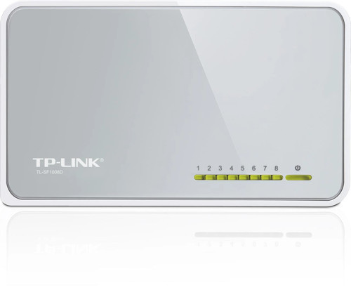 TP-LINK TL-SF1008D 8 PORT 10/100 PLASTİK KASA SWITCH