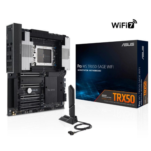 PRO WS TRX50-SAGE WIFI DDR5 3XM.2 USB WIFI7 (AMD THREADRIPPER PRO 9000/7000 WX SERİLERİ İLE UYU