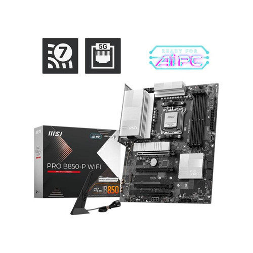 PRO B850-P WIFI DDR5 8200MT/S 1XHDMI 3XM.2 ATX AM5 (AMD AM5 9000/8000/7000 SERİLERİ İLE UYUMLU)