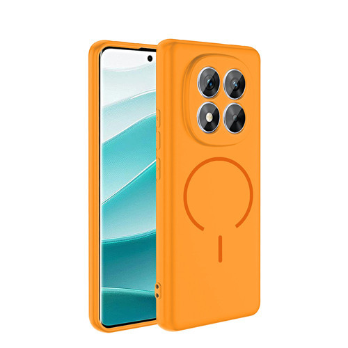 Xiaomi Redmi Note 14 Pro 4G Kılıf MagSafe Destekli Kamera Korumalı Yumuşak Silikon
