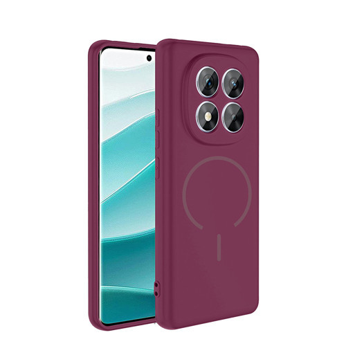 Xiaomi Redmi Note 14 Pro 4G Kılıf MagSafe Destekli Kamera Korumalı Yumuşak Silikon