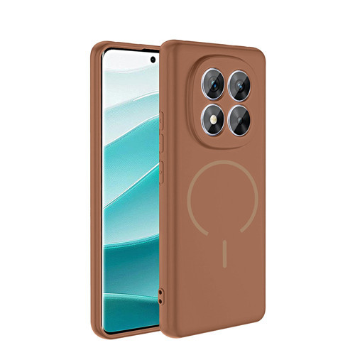 Xiaomi Redmi Note 14 Pro 4G Kılıf MagSafe Destekli Kamera Korumalı Yumuşak Silikon