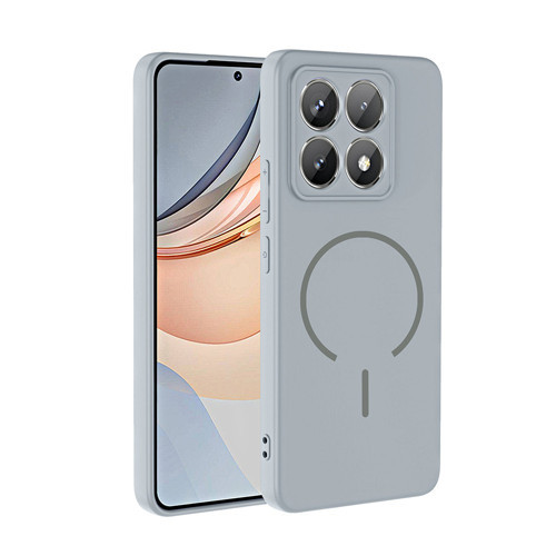 Xiaomi 14T Pro Kılıf MagSafe Destekli Kamera Korumalı Yumuşak Silikon