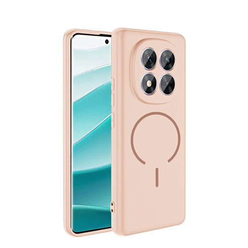 Xiaomi Redmi Note 14 Pro 4G Kılıf MagSafe Destekli Kamera Korumalı Yumuşak Silikon