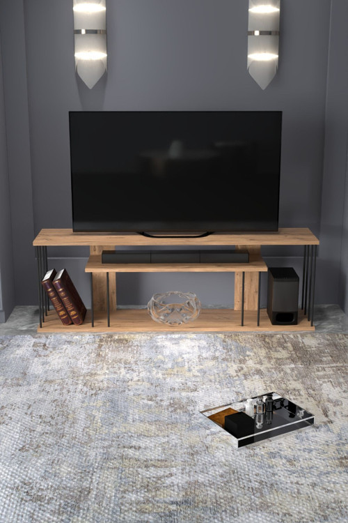 Gzd Plus TV Ünitesi Kahverengi Çam