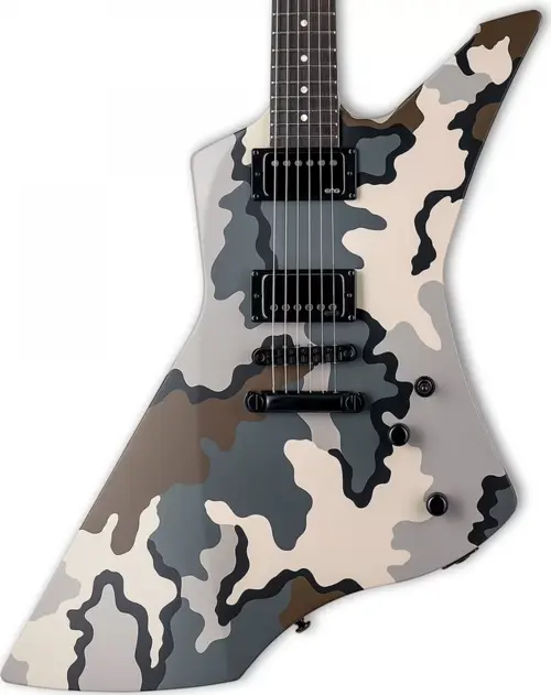 Snakebyte James Hetfield Signature Camo Elektro Gitar