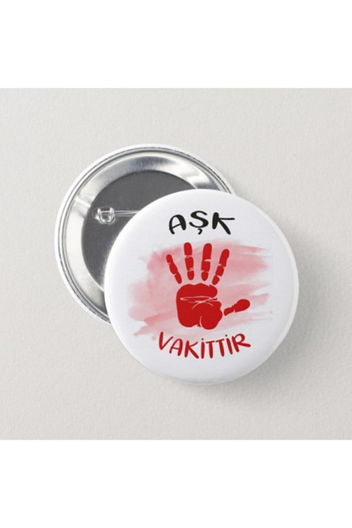 Aşk 5 Vakittir – Iğneli Rozet- 2 Adet