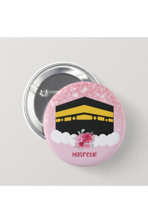 Hasretle Kabe – Iğneli Rozet-2 Adet