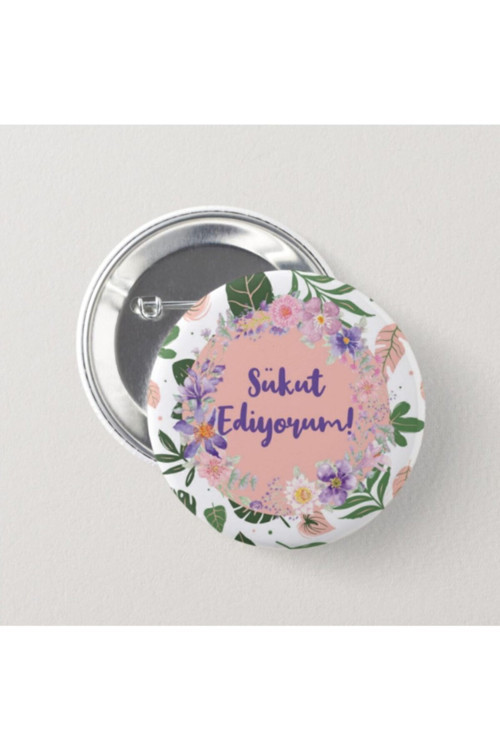 Sükut Ediyorum – Iğneli Rozet (2 Adet)