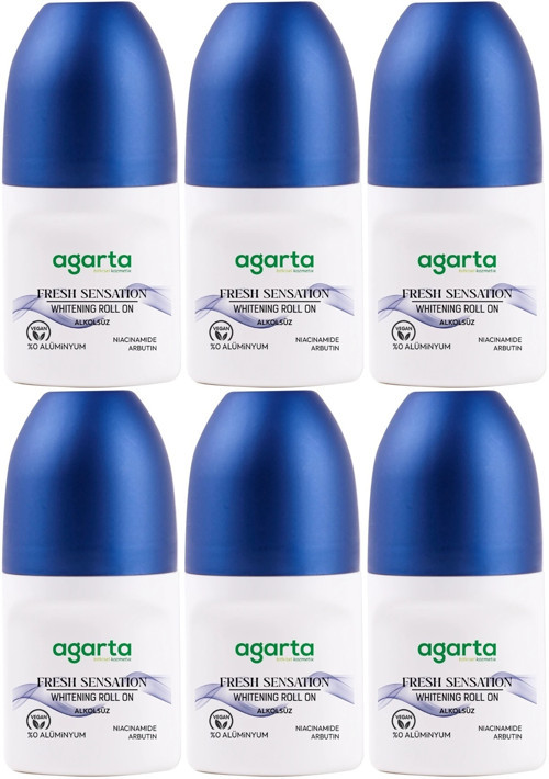 Roll-On Erkek 50 ML Fresh Sensatıon (24 Saat Etkili Ter Kokusu Önleyici) (6 Lı Set)