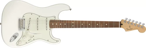 Player Stratocaster Pau Ferro Klavye Polar White Elektro Gitar