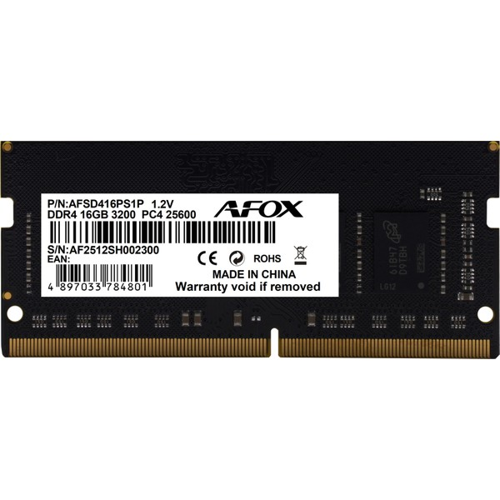 AFSD416PS1P 16GB DDR4 3200MHZ CL22 NOTEBOOK BELLEK / VALUE