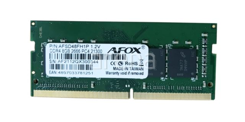 AFSD48FH1P 8GB DDR4 2666MHZ CL19 NOTEBOOK RAM / VALUE