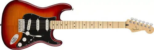 Player Stratocaster Plus Top Akçaağaç Klavye Aged Cherry Burst Elektro Gitar