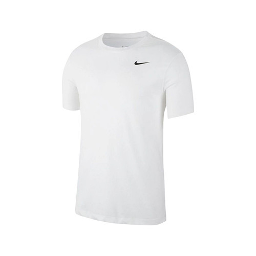 Dri-Fit Tee Crew Solid Beyaz Erkek Antrenman Tişört