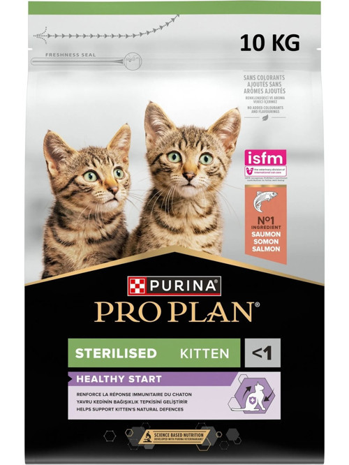 Proplan Sterilised Salmon Kitten Cat Food 10 kg