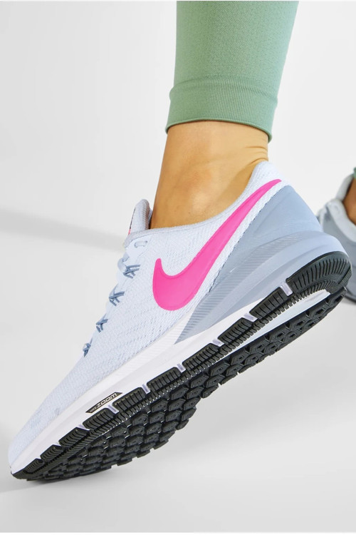 Zoom Structure Womens Running Shoes Kadın Koşu Yürüyüş Ayakkabısı Mavi