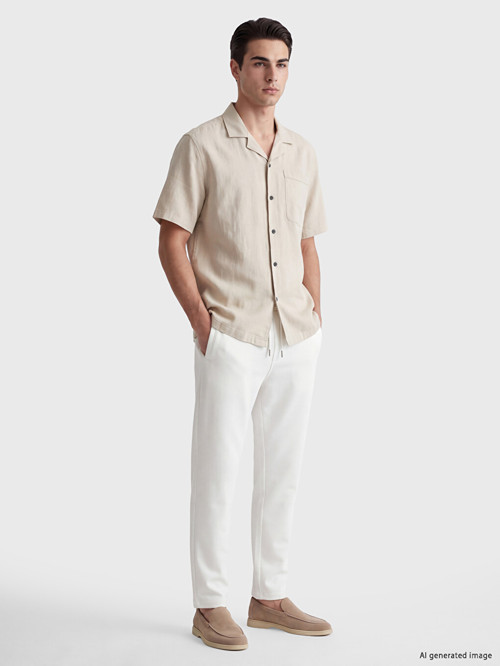LCWAIKIKI Classic Beyaz Regular Fit Erkek Eşofman Altı