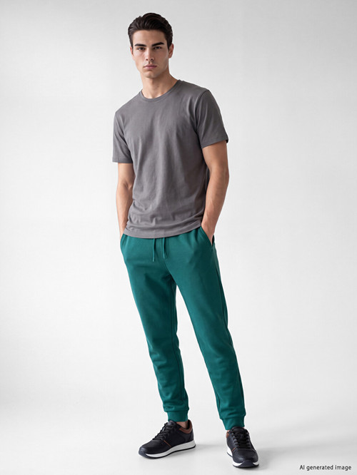 LCWAIKIKI Classic Petrol Regular Fit Erkek Jogger Eşofman Altı