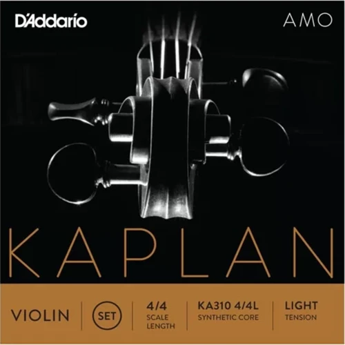 Daddarıo Ka310l Keman Tel Seti, Kaplan Amo, 4/4 Scale, Lıght Tensı