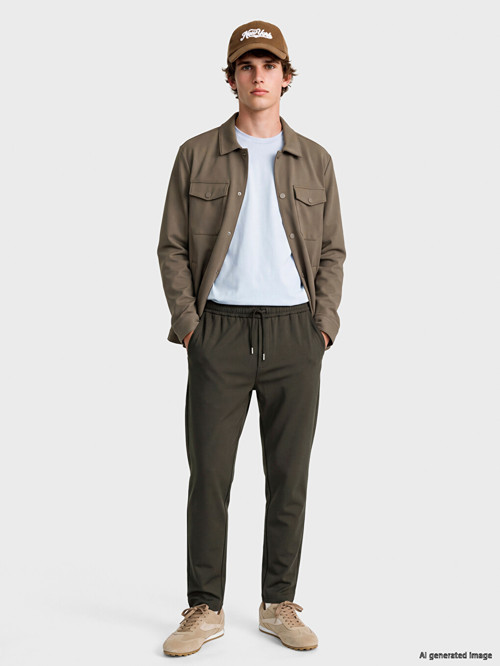 LCW Vision Haki Loose Fit Erkek Eşofman Altı
