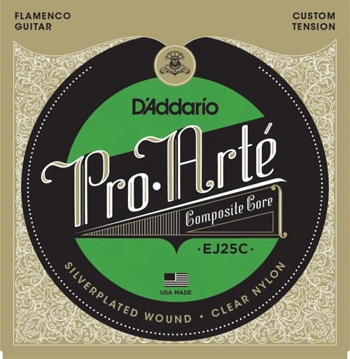 Daddarıo Ej25c Klasik Gitar Tel Seti, Pro Arte, Flamenco, Sılver