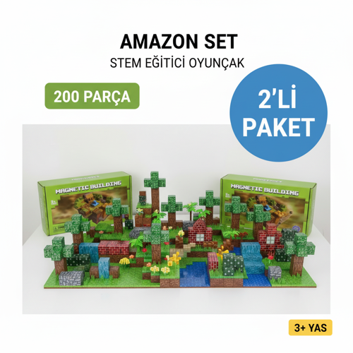 Dev Amazon Set – 2'li Paket (200 Parça)