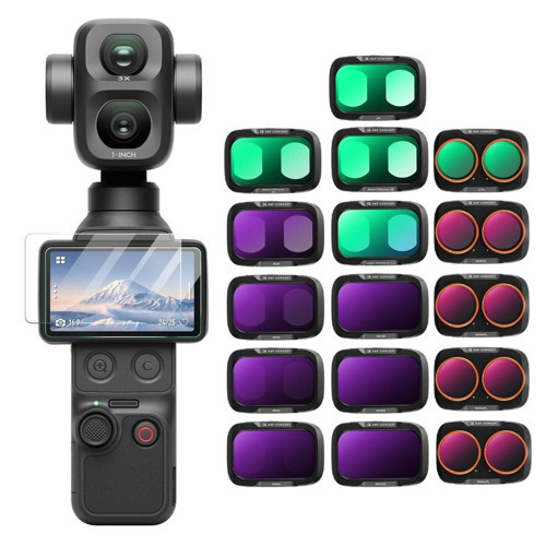 Dji Osmo Pocket 4P İçin 16 Parça Filtre Seti