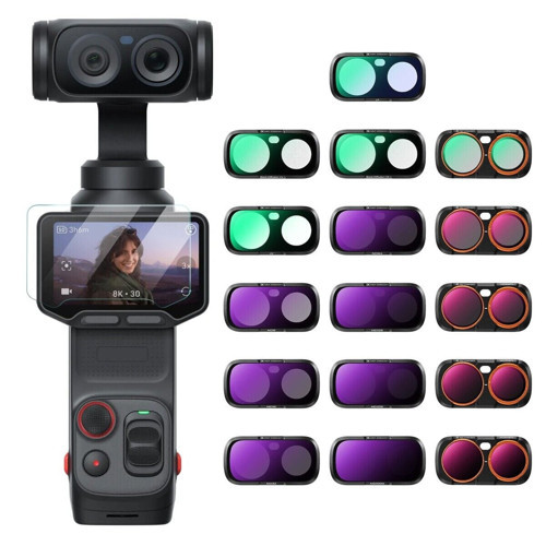 Insta360 Luna Ultra İçin 16 Parça Filtre Seti
