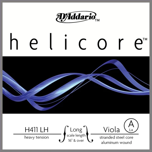 Daddarıo H411lh Vıola Tek Tel, Helıcore, A-la, Long Scale, Heavy T