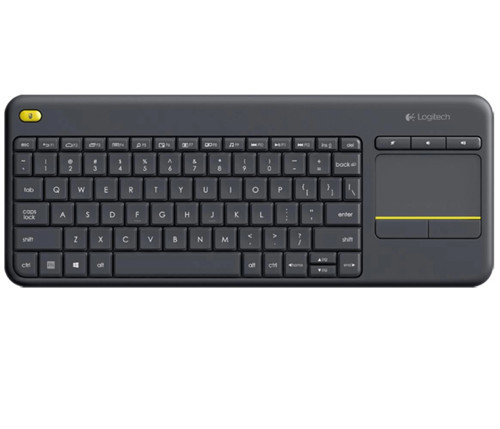 920-007149 Wireless Touch K400 Plus Siyah TV Kablosuz Klavye (KDO)