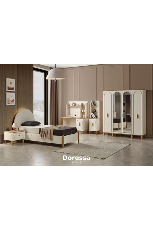 Doressa Home Bohem 4 Kapılı Genç Odası Takımı