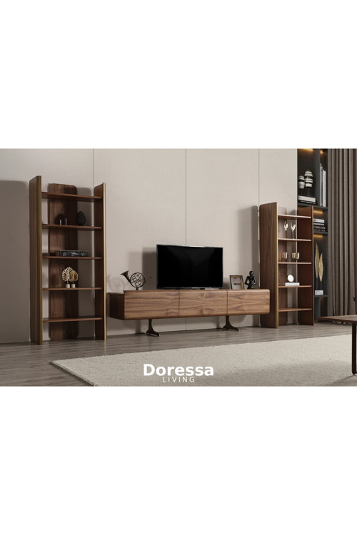 İdea Kitaplıklı Tv Ünitesi