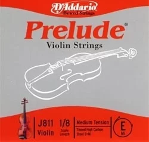 Daddarıo J811 Keman Tek Teli, Prelude, Scale 4/4, E-(mi), Normal