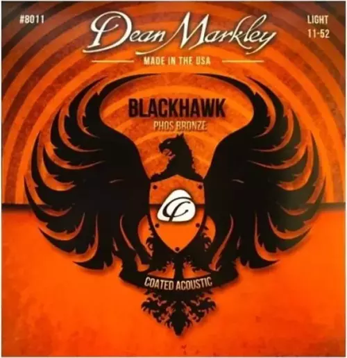 8011 Blackhawk 11-52 Phosphor Akustik Gitar Tel Seti