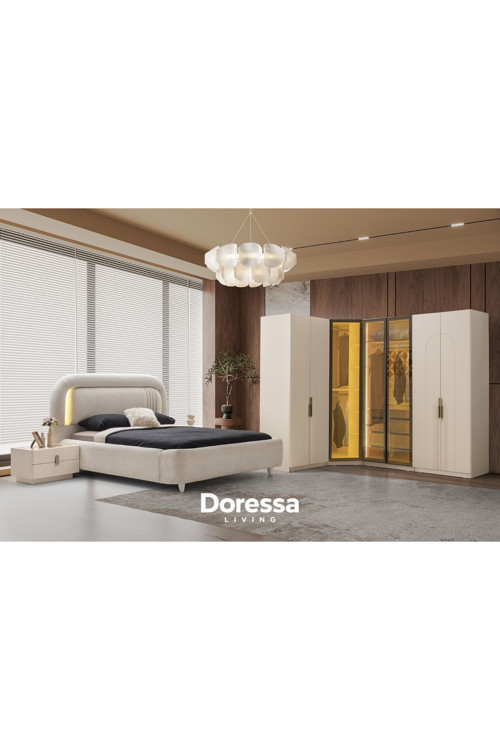 Doressa Home Falun Köşe Yatak Odası Takımı