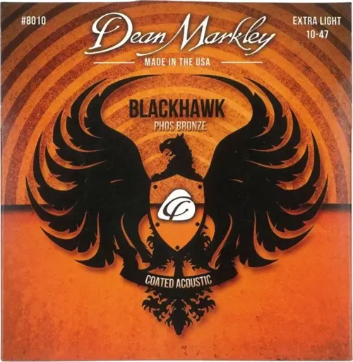 Blackhawk 8010 Kaplamalı Extra Light Akustik Gitar Takım Tel