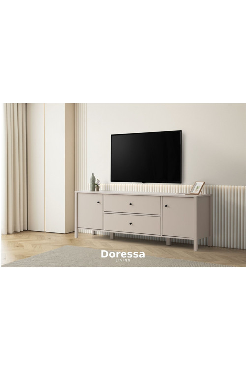 Folt Beige Tv Sehpası