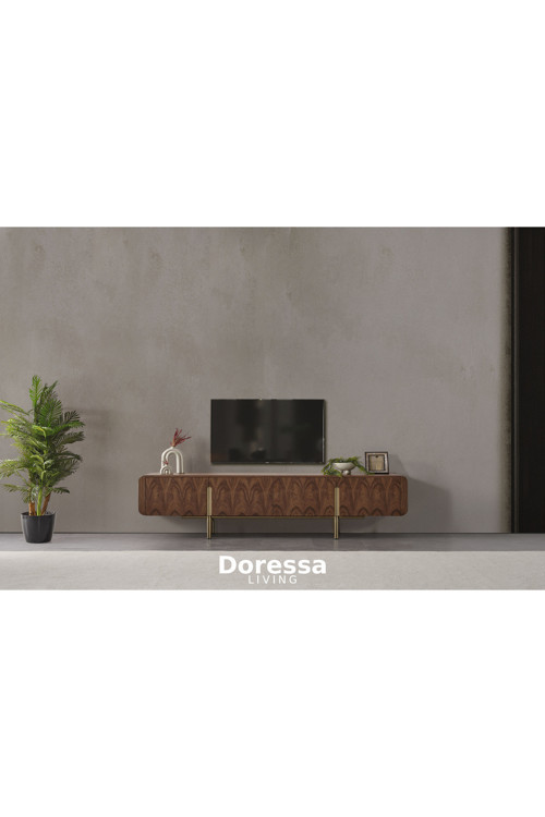 Vion Walnut Tv Sehpası