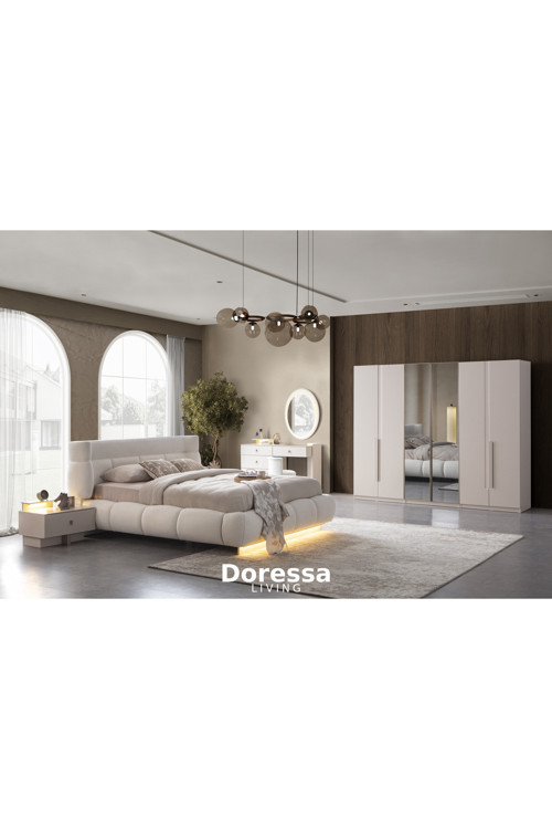 Doressa Home Bons Çift Aynalı Yatak Odası Takımı