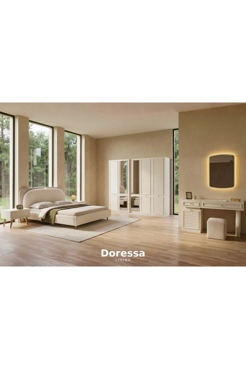 Doressa Home Hella Sürgülü +1 Kapılı Yatak Odası Takımı