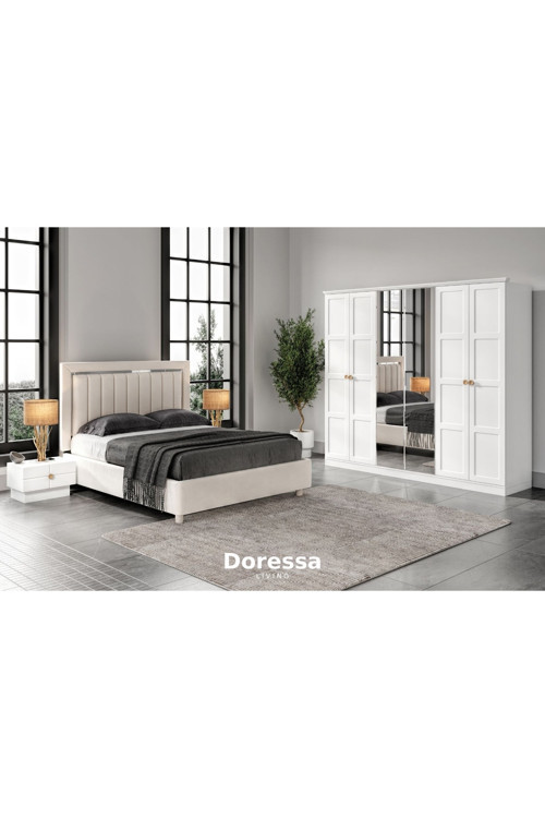 Doressa Home Evia Aynalı Yatak Odası Takımı