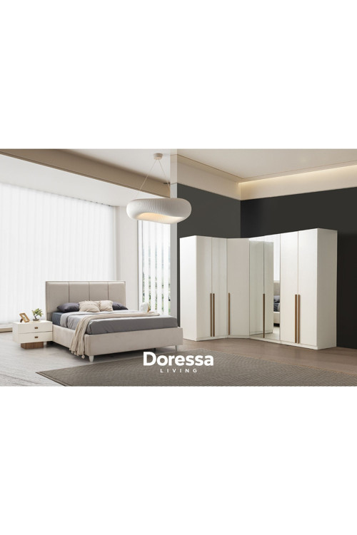 Doressa Home Ledya Köşe Yatak Odası Takımı