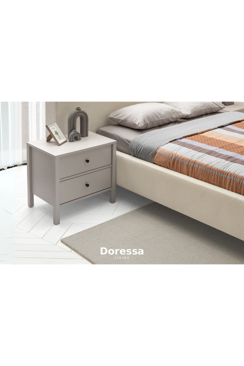 Folt Beige Komodin