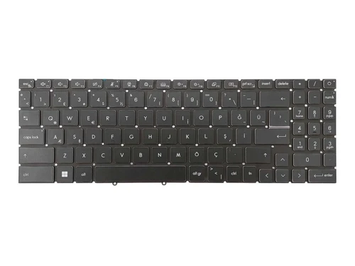 MSI Vector 17HX A14VFG Klavye Işıklı Siyah V2 (Per-Key RGB - Non-WASD)
