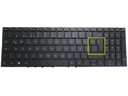 Huawei MateBook D16RLEF-XX Klavye Işıklı V1