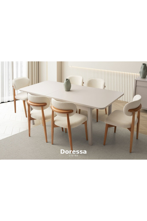 Folt Beige Masa Takımı
