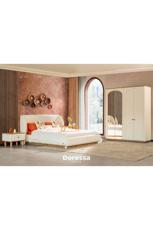 Doressa Home Cocostar 4 Kapılı Yatak Odası Takımı